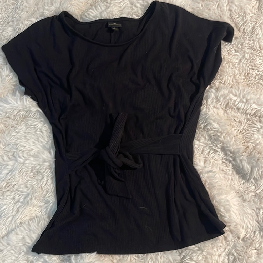 Black top with tie